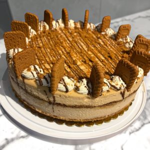 Cookie Butter Cheesecake 10"